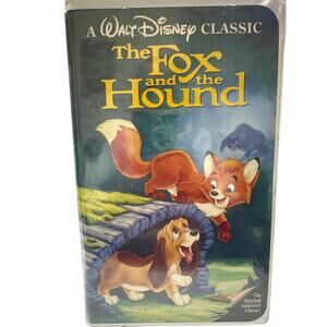 Walt Disney Classics VHS Movie The Fox and the Hound, Black Diamond , 83 minutes